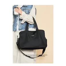 Bolsa textura Commuter bolsa feminina sacola grande capacidade bolsa mensageiro feminina leve náilon ombro portátil viag