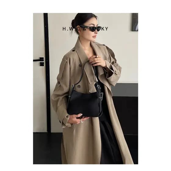 Bolsa feminina loja 丨 bolsa feminina novo estilo axilas bolsa de náilon bolsa feminina Commuter leve pequena bolsa quadr