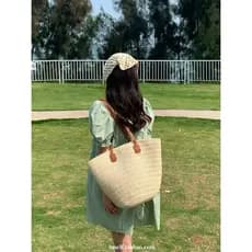 Bolsa de palha francesa de grande capacidade, um ombro, novo estilo, estilo Pastoral, sacola, férias à beira-mar, bolsa