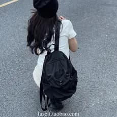 Design elegante simples taxa prática Super alta Multi-bolso mochila Casual
