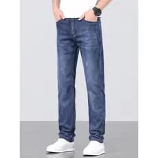 Calças de brim masculinas verão novo estilo americano azul calças masculinas primavera verão Casual calças masculinas so