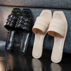 Novo All-Match casa cristal sandálias de dedo do pé aberto sandálias chinelos de praia exterior Wear feminino sapatos de