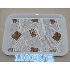 Bandeja de refeição de papel absorvente de graxa para cozimento, churrasco, pão, bolo, padaria, papel separador de graxa