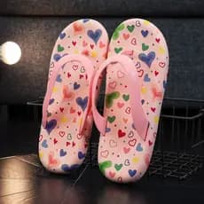 All-Match doce amor flip-flops feminino verão antiderrapante sola macia casa ao ar livre Wear praia flip-flops férias es