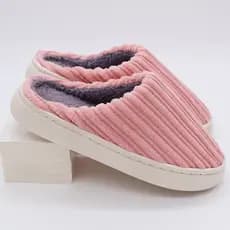 Chinelos de algodão feminino inverno casal casa interior antiderrapante mais veludo sola grossa quente sola macia mudo
