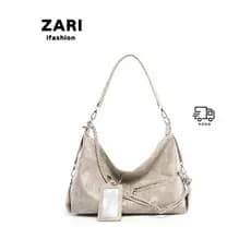 Nicho original Retro Casual All-Match um ombro Diagonal grande capacidade Commuter saco sacola feminina 2026 novo estilo