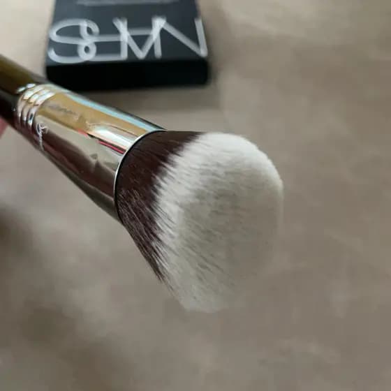 Puro sigmaf84 sigmaf84 escova de contorno em pó escova de configuração profissional pó creme escova de pó solto