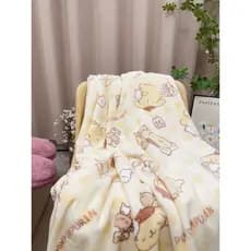 O Momento Pudim Cachorro Bebê|Outono inverno estilo flanela Casual capaz dormitório estudantil cobertor quente