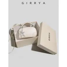 GIRRYA verão japonês estilo coreano travesseiro saco feminino 2026 novo estilo moda bolsa nicho luz luxo de um ombro sac