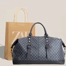 2026 novo estilo masculino feminino bolsa de viagem de grande capacidade versão coreana na moda viagem de negócios mochi