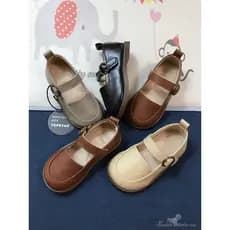 Primavera verão crianças sapatos de couro TS genuíno crianças sola macia Retro pequenos sapatos de couro meninas All-Mat