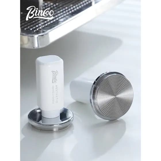 Bincoo Café Elástico Pó Martelo 51/58mm Espresso Powder Press Set Armazenamento Base de Café