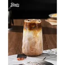 Bincoo xícara de café High-End requintado Retro americano vidro sujo chá da tarde Espresso Latte cup