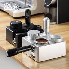 Bincoo conjunto de martelo de pressão de café, Base dispensadora de pó, conjunto de três peças, máquinas de café italian