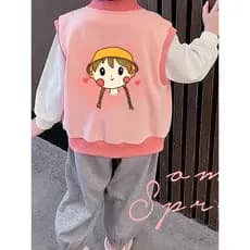 Meninas colete verão 2026 novo estilo meninas bebê exterior Wear moda estilo fino colete infantil na moda