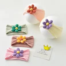 Chapéu de porta do bebê verão estilo fino bebê menina chapéu de porta protetora bebê recém-nascido bonito acessórios par
