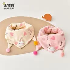 Crianças cachecol bebê puro algodão pele-amigável babador do bebê inverno novo estilo quente Saliva toalha meninas novo