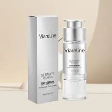 Sérum Relaxante para os Olhos, Revitaliza e Firma a Área dos Olhos, com Glicerina e Cafeína, 0,51 Fl Oz