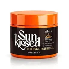 Gel Bronzeador Intensivo para Sol ao Ar Livre, Acelerador de Bronzeamento Rápido com Óleo de Cenoura e Óleo de Coco, Man