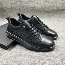 2026 primavera novo estilo sapatos casuais masculinos de couro genuíno camada superior de couro masculino All-Match moda