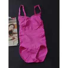 Europeu americano único sem costura moldar falso Bodysuit de duas peças cinta fina cruz barriga moldar de secagem rápida