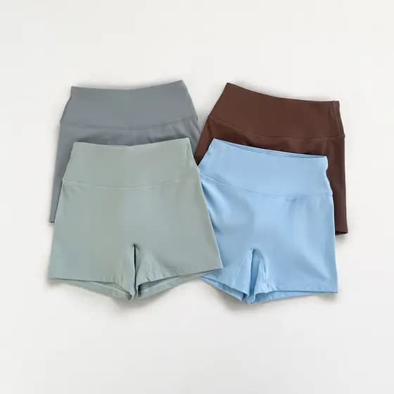 Novo produto fitness esportes Shorts feminino de secagem rápida respirável cintura alta Hip-Lifting magro calças de fitn