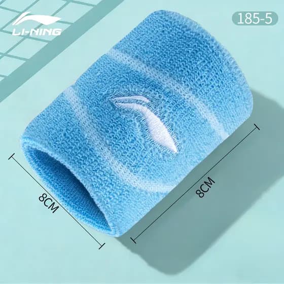 Li Ning pulseira masculina entorse protetor de pulso suor-absorvente toalha esportes femininos cesta de Fitness Badminto