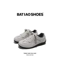 Sapatos masculinos sapatos de verão respirável estilo Retro tênis casuais masculinos All-Match tênis de sola grossa amer