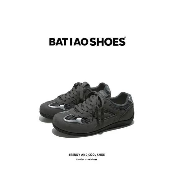 Sapatos masculinos 2026 novo estilo respirável Retro alemão sapatos de treinamento tênis casuais respirável All-Match sa