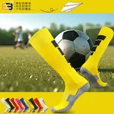 Meias de futebol tubo médio tubo longo tubo alto masculino feminino treinamento profissional engrossado toalha inferior