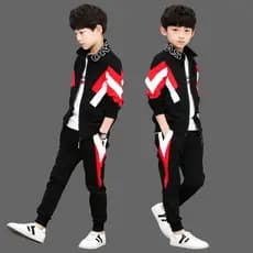 Crianças roupas meninos outono roupas terno 2026 novo estilo médio grande crianças bonito menino primavera outono estilo
