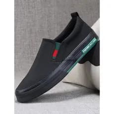 Sapatos masculinos casuais de um Pedal 2026 novo estilo respirável sapatos de lona masculino respirável sapatos masculin