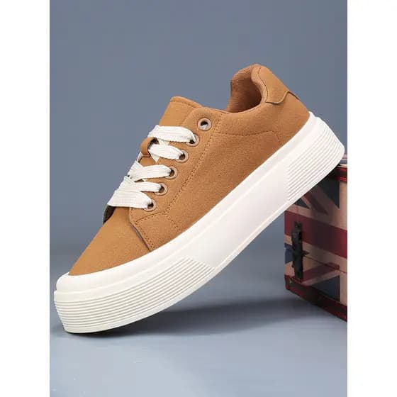 Meninos sapatos 2026 novo estilo tênis masculinos de sola grossa aumentado respirável juventude All-Match na moda venda