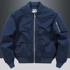Primavera outono novo estilo ma1 jaqueta Bomber masculina Street Wear uniforme de beisebol tamanho grande solto Retro pu