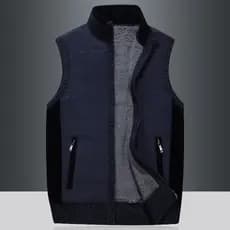 Genuíno de alta qualidade primavera outono novo estilo colete juventude Casual malhas sem mangas jaqueta camisola colete