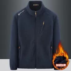 Outono inverno novo estilo ao ar livre engrossado jaqueta de lã forro de lã moletom jaqueta de lã masculina primavera ou