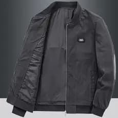 Primavera outono novo estilo jaqueta de veludo dos homens roupas de outono roupas superiores gola de beisebol Retro unif