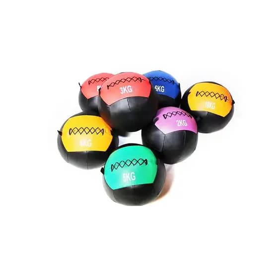 Bola de medicina macia Fitness PU Squash bola de parede bola sólida educação privada treinamento de equilíbrio bola de g