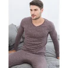Dingguaguaguaguaguagua roupas masculinas de outono calças compridas terno inverno roupa interior térmica puro algodão ca