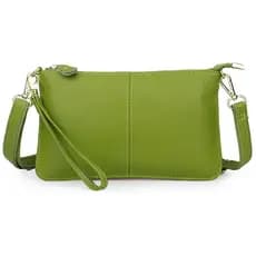 Saco Envelope de couro genuíno genuíno feminino mensageiro pequeno saco High-End sentir saco de embreagem grande capacid