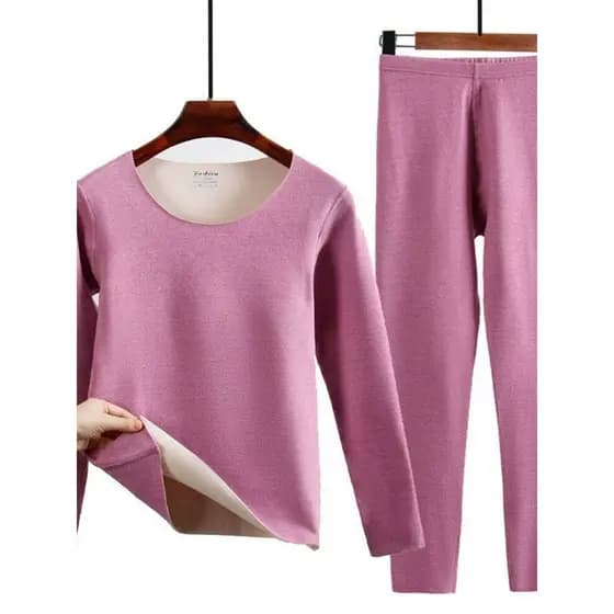 W inverno alemão veludo sem costura roupa interior térmica feminina forro de lã engrossado camisa de fundo roupas de out