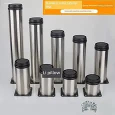 5/6/8 cm pés de armário móveis pés de sofá pés ajustáveis tapete de pé cozinha pés ajustáveis perna de suporte de armári