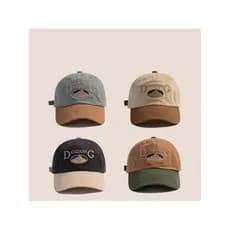 Versão coreana chapéu cor combinando crianças Retro Street Wear pára-sol boné menino bebê Casual All-Match viagem boné d