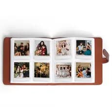 Cartão quadrado livro foto papel armazenamento livro sq6 acessórios coleção livro Polaroid cartão comemorativo Fuji