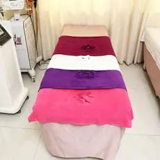 Massagem cama buraco rosto almofada toalha buraco salão de beleza buraco toalha deitado travesseiro toalha