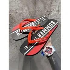 Street wear sapatos de praia novo estilo masculino resistente ao desgaste Anti-deslizamento Flip-Flops interior simples