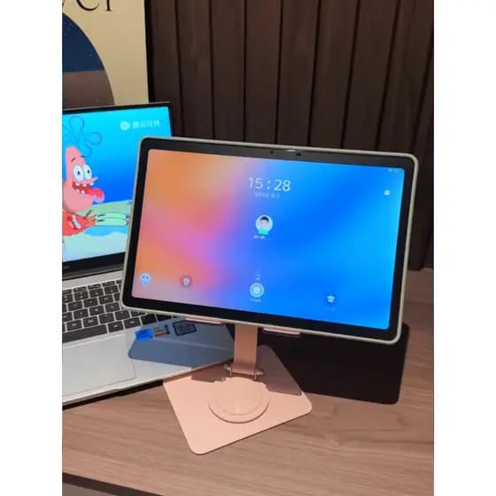 Suporte de telefone de mesa Tablet suporte ângulo ajustável de alta aparência escritório aprendizagem suporte de armazen