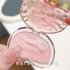 Oficial autêntico blush venda quente fogo laranja atmosfera blush expansão psiquiatra cor Natural Nude maquiagem falso