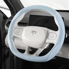 Capa de Silicone para volante de carro, moda masculina e feminina, absorvente de suor, antiderrapante, Universal, quatro