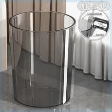 Balde de armazenamento cilíndrico Tubo de papel Plástico Acrílico Caligrafia Pintura Tubo de armazenamento Transparente